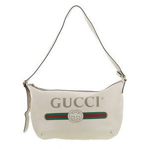 Gucci Leather Half Moon Hobo Shoulder Bag